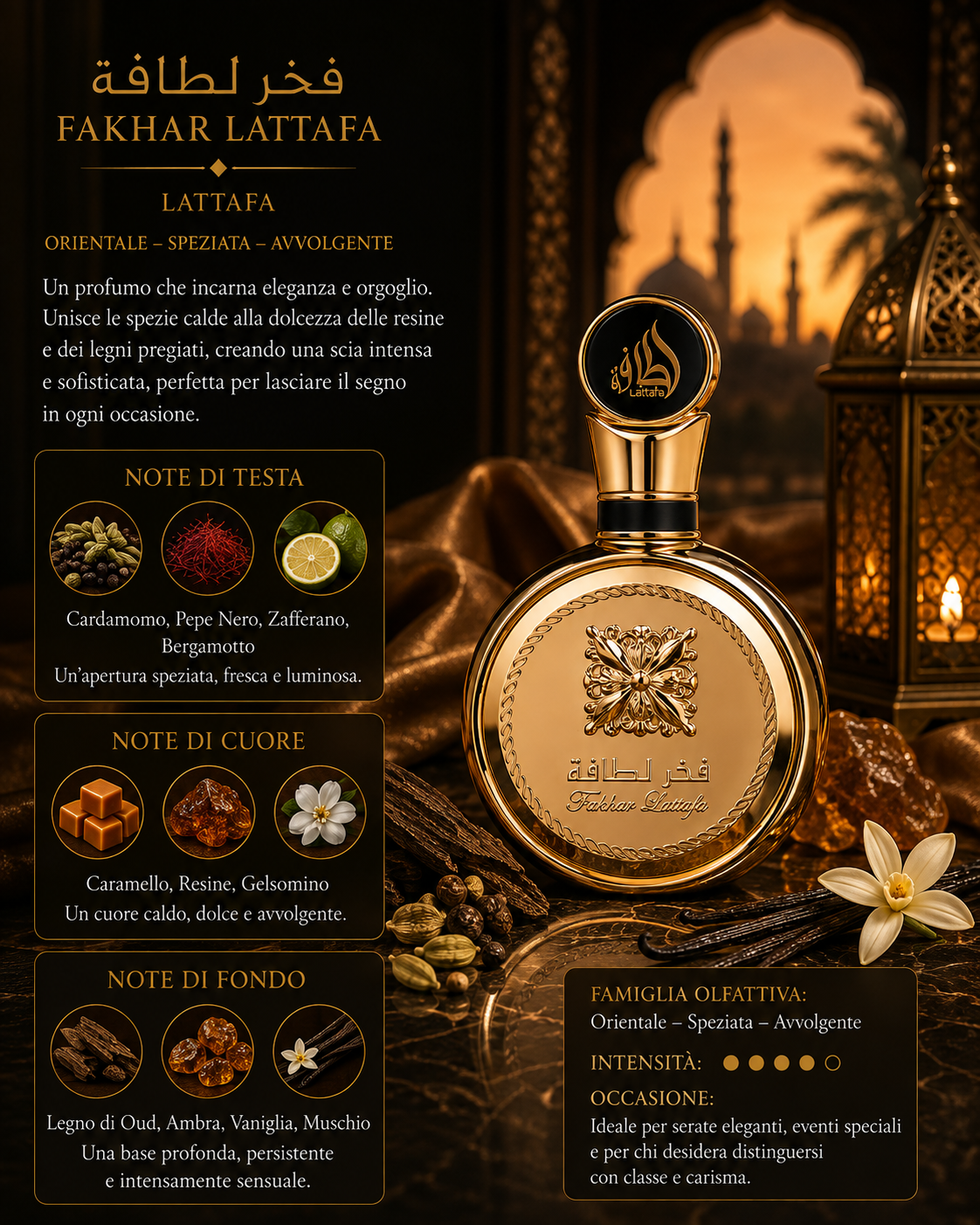 Fakhar Extrait Gold Unisex 100 ml