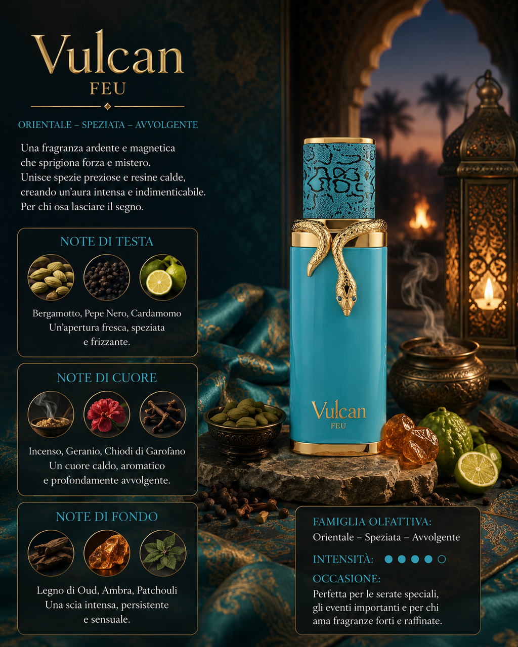 Vulcan Feu EDP 100ml